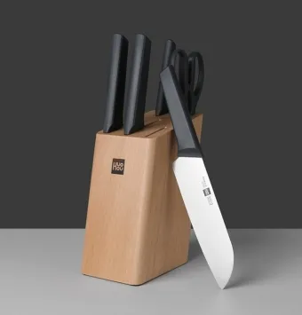 سرویس چاقو آشپزخانه 6 پارچه هوهاو مدل HU0057